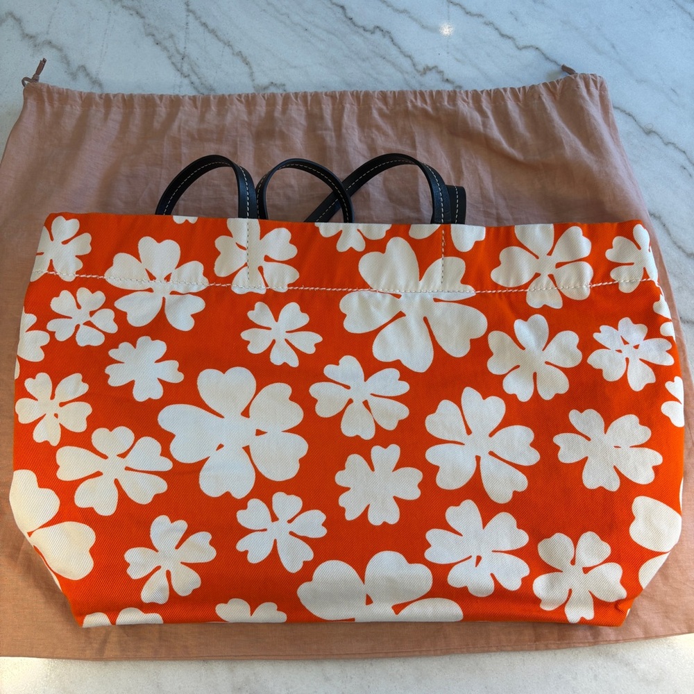 Miu Miu Tessuto Anemone Tote - Picture 6 of 12